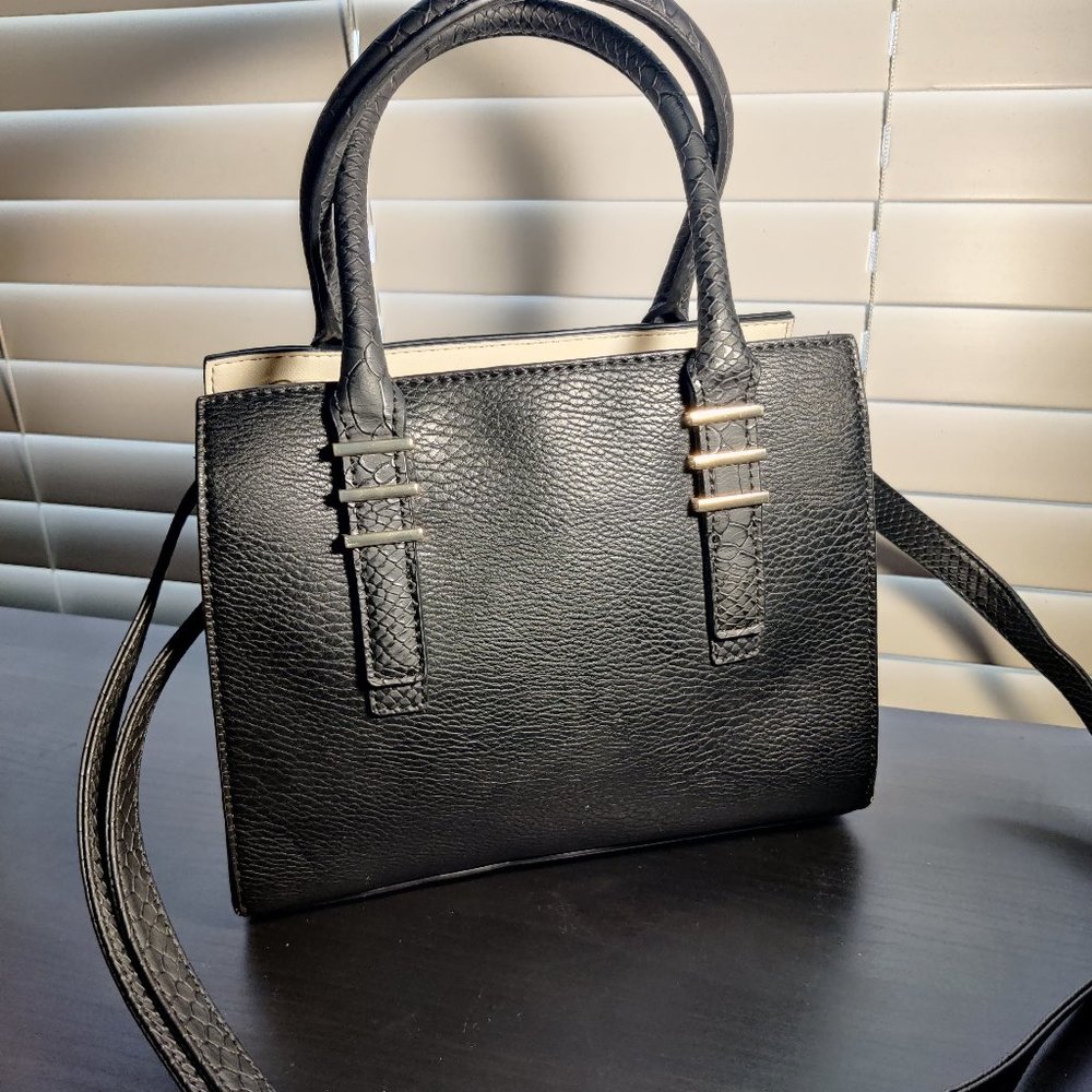 Call It Spring: Black/Brown/Nude Purse